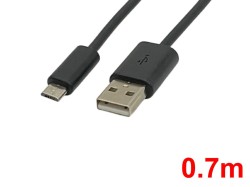 Micro-USBケーブル(0.7m)