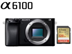 SONY α6100（ボディーのみ）SDカード 128G付属