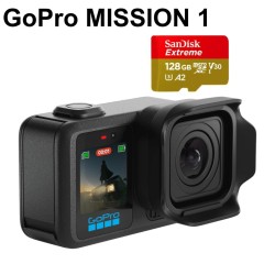 GoPro MISSION 1 アクションカメラ シネマカメラ 1インチセンサー搭載 8K30 防水 最大8倍スローモーション （マイクロSDカード128GB付属）