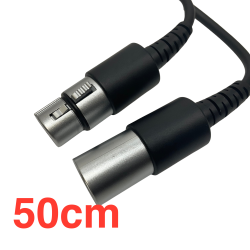 XLR３ピンケーブル(50cm)