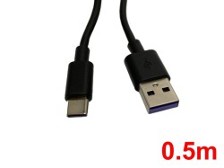 USB-A to USB C ケーブル(0.5m)