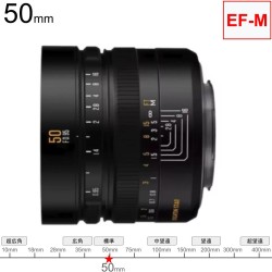 Brightin Star MF 50mm F0.95 APS-C EOS-Mマウントブラック
