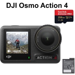 DJI  Osmo Action 4 スタンダードコンボ・ microSDXCカード256GB・バッテリー セット
