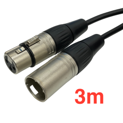 XLR 3pin ケーブル(3m)
