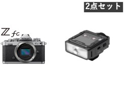 Nikon Z fc ミラーレス一眼カメラ [ボディ単体]   シルバー / Viltrox Spark Z3-N GG カメラコンパクトフラッシュ  セット