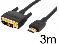 HDMI-DVI 変換ケーブル 3m