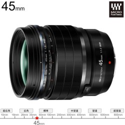 OM SYSTEM M.ZUIKO DIGITAL ED 45mm F1.2 PRO マイクロフォーサーズ レンズ（オリンパス / OLYMPUS)