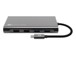USB C ハブ iPhone15対応 Mega-Dock 11 in 1 USB-C Hub USB-C PD最大100W対応 ハブ