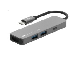 Portable 4-in-1 USB-C Hub