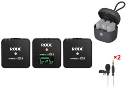 RODE Wireless GO II / ラベリアマイク Lavalier GO / ワイヤレス充電ケース