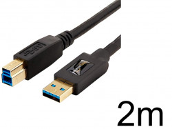 USB3.0ケーブル 2m (タイプAオス - タイプBオス)
