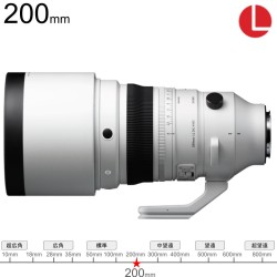 SIGMA 200mm F2 DG OS Sports Lマウント