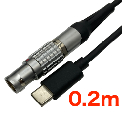 DC to Type-C ケーブル 0.2m