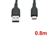 USB A-C 充電ケーブル(0.8m)