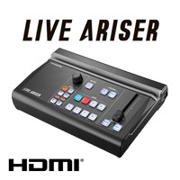 4Kパススルー対応 iPad連動型ストリーミングBOX  I-O DATA「LIVE ARISER」 GV-LSMIXER/I