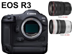 Canon EOS R3 ミラーレス / RF24-70mm F2.8 L IS USM / RF70-200mm F2.8 L IS USM セット