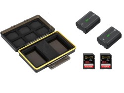 SONY NP-FZ100 純正バッテリー2個/ 2枚 Sandisk 128GB /300MB / 保管ケース