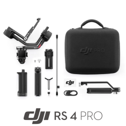 DJI RS 4 Pro 3軸ジンバルスタビライザー 一眼レフ & シネマカメラ用 Canon/Sony/Panasonic/Nikon/Fujifilm 第2世代ネイティブ縦向き撮影 積載量 4.5kg フォーカス＆ズーム デュアルモーター