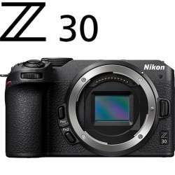 Nikon Z30 APS-C 動画 Vlog 手振れ補正 ブラック