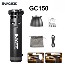 INKEE GOLD CROW GC150  2600K-6500K 150W 電源統合 LED ライト 9600mAh フィルライト屋外 YouTube スタジオ録画用【PROKIZAI.COM】