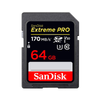 SanDisk  64GB UHS-I Class10  Extreme PRO 170MB/s SDXCカード