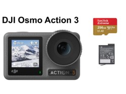 DJI  Osmo Action 3 / 256GB microSDXCカード / 2個バッテリーセット