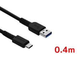 USB A-C 充電ケーブル(0.4m)