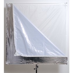 サンシェードパネル 110X110cm（シルバー／ホワイト／ディフューザー）【PROKIZAI.COM】