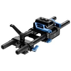 SIRUI ユニバーサル カメラ 15mm ロッドレール ベースプレートキット ショルダーリグ フォローフォーカス SC-BPS