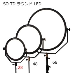 Falcon Eyes 極薄ラウンドLED-28W SO-28TD【PROKIZAI.COM】