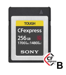 SONY CFexpress Type Bメモリーカード 256GB