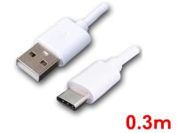 USB A to C ケーブル (0.3m)