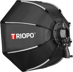 TRIOPO 八角形ソフトボックス  120cm [カメラフラッシュスピードライトに対応］