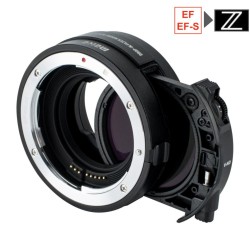 Meike オートフォーカスレンズアダプター 可変NDフィルター付 Canon EF/EF-S→Nikon Z マウント