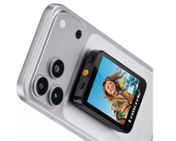 Lemorele R600 Mini 2.4インチ マグネット式ワイヤレス自撮りモニター（スマートフォン用／MagSafe対応）_image