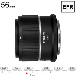 Vistilen 56mm F1.7 STM APS-C対応 オートフォーカス EFRマウント_image
