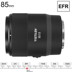 Vistilen 85mm F1.8 SE II STM フルサイズ対応 オートフォーカス EFRマウント_image
