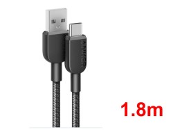Anker 310 USB-C & USB-A ケーブル (1.8m)x1