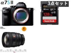 SONY α7S II ILCE-7SM2 / FE 85mm F1.4 / 128GBSDXC カードセット