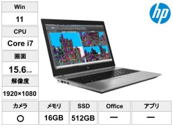 HP ZBook 15 G5（OBSインストール済）Win11
