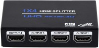 HDMIスプリッター 1入力4出力 HDMI分配器（4K30P対応）
