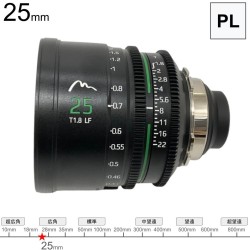 Elysas Lens Muse Prime 25mm T1.8 PLマウント