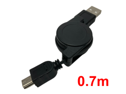 USB-A to mini Cケーブル(最長0.7m)