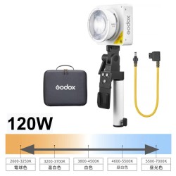 GODOX ML100Bi Kit 2 120W 最大出力 ポータブル LED ビデオライト  (スタンド無し)[Godoxマウント]