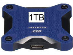 I-O DATA ポータブルSSD 1TB USB3.1 Gen1 SSPH-UA1N/E