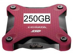 I-O DATA ポータブルSSD 250GB USB3.1 Gen1 SSPH-UT250R