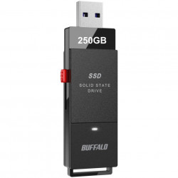 BUFFALO SSD 外付け 250GB USB3.2 Gen1