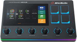 AVerMedia LIVE STREAMER NEXUS AX310 オーディオミキサー & 配信者向けコントロールセンター DV602