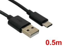 USB A to USB C  ケーブル(0.5m)
