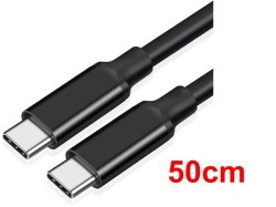 USB-C to USB-C PD ケーブル (USB 3.1)(50cm)